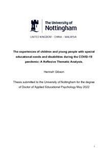 nottingham thesis submission